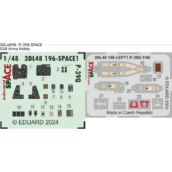 Plastikový model Eduard 1/48 P-39Q SPACE (ARMA HOBBY)