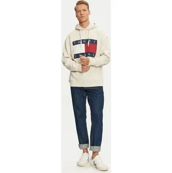 Pánská mikina Tommy Jeans Mikina DM0DM20591 Béžová Relaxed Fit XS
