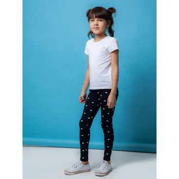 Dívčí legginy Girl - navy 134