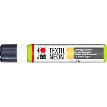 Výtvarná barva Kontura Marabu Textil Liner Neon 25 ml - zelená fluo