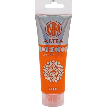 Vodová barva ARTEA Deco, Akrylová barva 75ml, Orange / Oranžová, 309123003