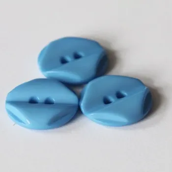 Knoflík Knoflík (původní č.83064) - Modrá, 18 mm