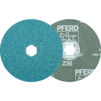Brusný kotouč Pferd 64290103 | Fibrový kotouč CC-FS 125 Z 36 COMBICLICK