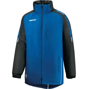 Pánský zimní kabát Saller X.72 Zimní bunda BARVA: 105 modrá-černá-bílá, Velikost: 164 Teplá funkční bunda do chladného počasí