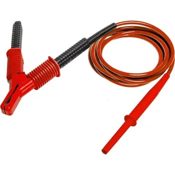 Příslušenství k měřicímu přístroji Sonel 1,8 m červený kabel 15 kV, CAT IV 1000 V s krokosvorkou