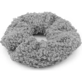 Gumička do vlasů Teddy - 4 šedá