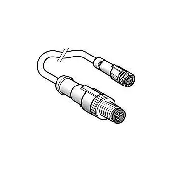 RC vybavení Telemecanique Sensors XZCR1509040H1 Kabel PVC s konektorem M8, zahnutý, zásuvka,3 piny, L5m