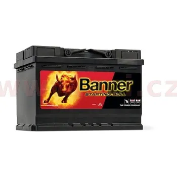 Autobaterie 72Ah baterie 650A, pravá BANNER Starting Bull 278x175x190