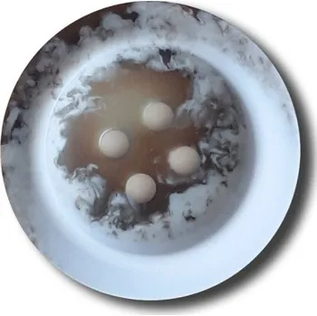 Knoflík Knoflík modrý/šedý 372801 - Modrá, 20mm