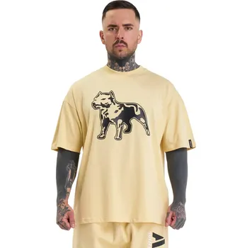 Pánské tričko Amstaff tričko Logo 2.0 Vanilla Cream