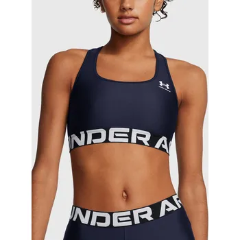 Podprsenka Dámská podprsenka Under Armour UA HG Mid Branded 1383544-410 Modrá SM