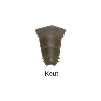 Podlahová lišta vnitřní kout sokl SLK 50 Döllken - W161