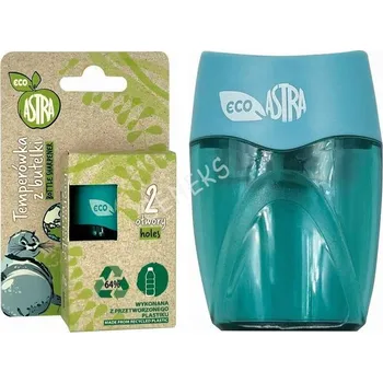 Struhadlo ASTRA ECO, dvojité plastové struhadlo se zásobníkem BOTTLE, 404022003