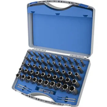 Vrták Karnasch 202006 | Jadrové vrtáky SILVER-DRILL LINE 25 SET DELUXE PLUS, WELDON 12-32 mm, sada 50 ks