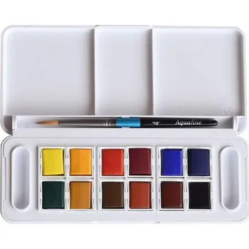 Vodová barva Daler & Rowney Sada akvarelových barev Aquafine - 12ks
