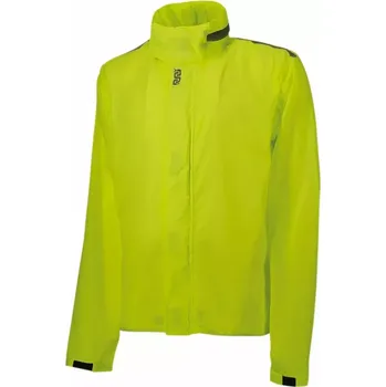 Moto oblečení Nepromokavá, voděodolná bunda /pláštěnka OJ ATMOSFERE METROPOLITANE s.r COMPACT TOP RAIN JACKET, barva černá/žlutá fluo