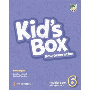 Cizí jazyk Kid's Box New Generation 6 Activity Book with Digital Pack British English