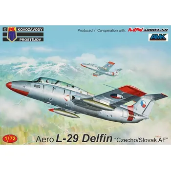 Plastikový model 1:72 Aero L-29 Delfín "Czecho/Slovak AF"