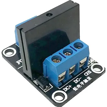 Síťový kabel Modul relé SSR 1x, napájení 12V, spouštění nízkou úrovní