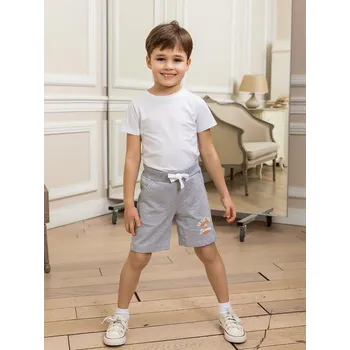 Chlapecké kraťasy Chlapecké kraťasy Summer - šedý melanž 122
