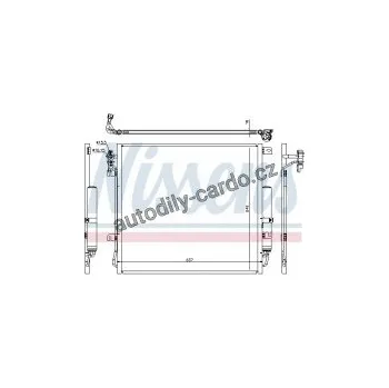 Chladič motoru Chladič klimatizace NISSENS 940485