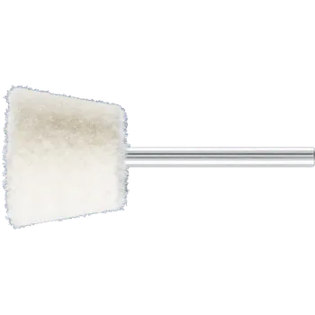 Brusný kotouč Pferd 44100340 | Filcové lešticí tělísko úhlové FK WKN 20x16-3x28 mm, M (středně tvrdé)