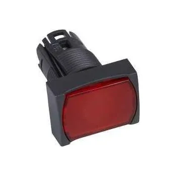 Stykač Schneider Electric ZB6DW4 Ovládací hlavice stiskací prosvětlená, lícující s návrat. - rudá