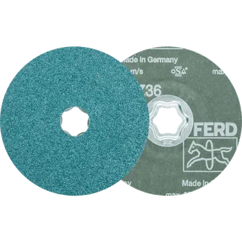 Brusný kotouč Pferd 64290003 | Fibrový kotouč CC-FS 115 Z 36 COMBICLICK