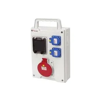 Rozvaděč Famatel eb175 - EB 200010.V /4M Zás.skříň easyBox IP44 pouze vydrátovaná, přenosná (držadlo)