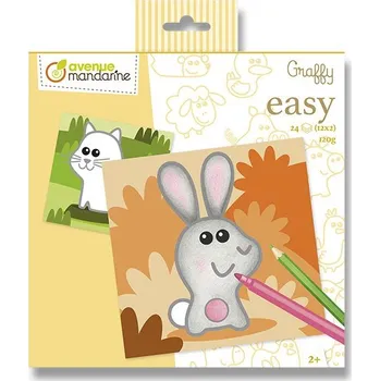 omalovánky Omalovánky Avenue Mandarine Graffy Easy - Farma