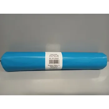 Pytle na odpadky Pytle na odpad 100x120cm, 80mi, modré, role 5ks