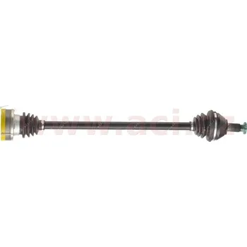 poloosa AVORD délka 782 mm, 36 drážek u kola, 6x M8 prům 100 mm u převodovky, ABS na náboji, P, repasovaný originál (+vratná čá