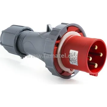 Elektrická zásuvka Famatel 14304 Vidlice IP67/400V/63A/4P 6h
