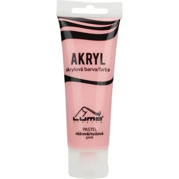 Speciální výtvarná barva Barvy akrylové 75ml,&nbsp; PASTEL růžová
