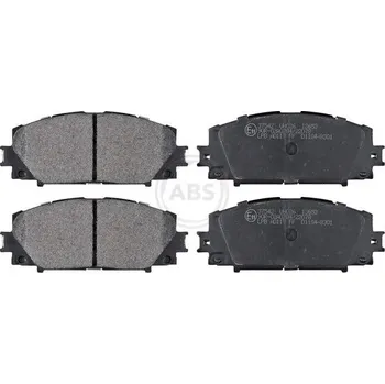 Brzdová destička Sada brzdových destiček, kotoučová brzda A.B.S. 37542