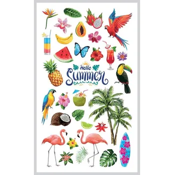 Party dekorace Mini nálepka Letní dovolená