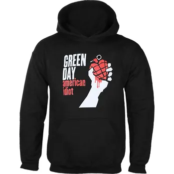 Pánské oblečení mikina s kapucí pánské Green Day - American Idiot - ROCK OFF - GDHD12MB - XXL