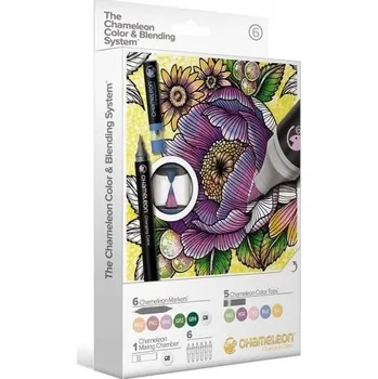 Umění Set Chameleon Color & Blending System 06 / Květinové tóny