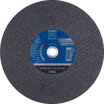 Řezný kotouč Pferd 61329120 | Řezný kotouč 300 x 4,0 x 20,0 mm, SG STEEL 100 m/s