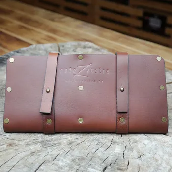 Pouzdro na nůž zVostra Praktické kožené pouzdro na čtyři nože + Sleva 100,- Kč s kódem "DELI100"