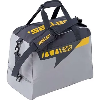 saller taška s dvojitým dnem REACTIV BARVA: 551 šedá-antracit-žlutá