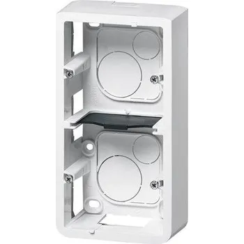 Elektroinstalační krabice Legrand 080282 MOSN KR. NA POVRCH 2X2M V. 40