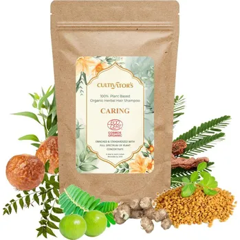 Šampon Cultivator rostlinný šampon na vlasy v prášku - pečující 250 g BIO