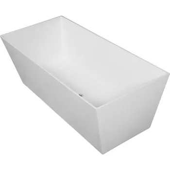 Vana Vana obdelníková 159×65 (Carmel ), bílá lesk (KVADRIE 1590) Gelco