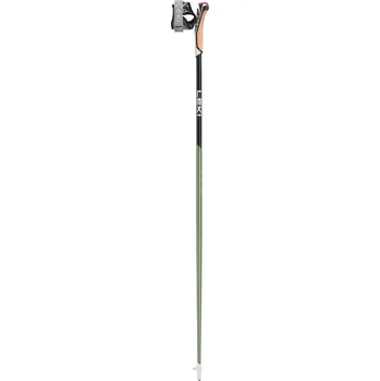 Trekingová hůl Nordic walking hole LEKI Flash Carbon, Green Metallic - 105 cm
