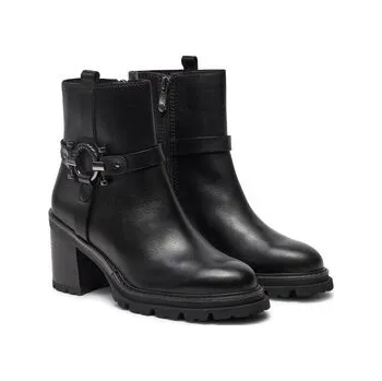 Dámské kozačky Polokozačky Marco Tozzi 2-25404-43 Černá 38