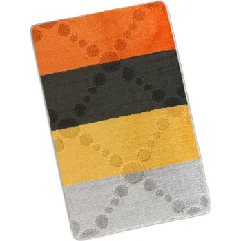 Koupelnová předložka Bellatex BANY 60x100 cm Šedá,Žlutá