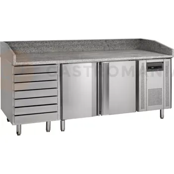 Chladicí pizza stůl | TEFCOLD, PT 1310