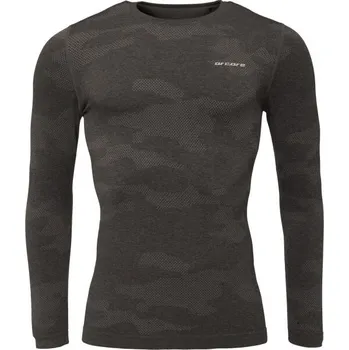 Pánské oblečení Pánské funkční termotriko Arcore RAPALLO S Černá, Tmavě šedá, Stříbrná