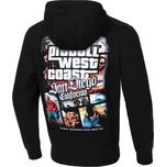 PitBull West Coast Pánská mikina Most Wanted KP - černá - PWC_KPMOSTWANDET_BLK Velikosti: L